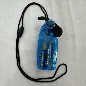 Rare 1990s Amtrak “Enjoy the Journey“ Battery Operated Fan, Hand Belt or Neck